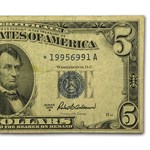 1953*-1953-B* $5.00 Silver Certificates VG-VF (Star Notes)