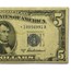 1953*-1953-B* $5.00 Silver Certificates VG-VF (Star Notes)