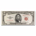 1953-1953-C $5.00 U.S. Note Red Seal CU