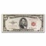 1953-1953-C $5.00 U.S. Note Red Seal CU