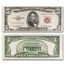 1953-1953-C $5.00 U.S. Note Red Seal CU