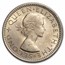 1953-1965 New Zealand Copper-Nickel 6 Pence Elizabeth II BU