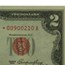 1953* $2.00 U.S. Note Red Seal XF (Fr#1509*) Star Note