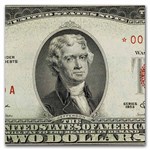 1953* $2.00 U.S. Notes Red Seal Fine (Fr#1509*) Star Note