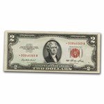 1953* $2.00 U.S. Notes Red Seal Fine (Fr#1509*) Star Note