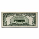 1953 $5.00 Silver Certificate AU (Fr#1655)