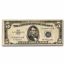 1953 $5.00 Silver Certificate VG/VF (Fr#1655)