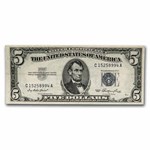 1953 $5 Silver Certificate XF (Fr#1655)