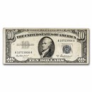 1953-A $10 Silver Certificate VF (Fr#1707)