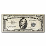 1953-A $10 Silver Certificate VF (Fr#1707)