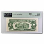 1953-A $2.00 U.S. Note Red Seal Choice CU-65 EPQ PMG (Fr#1510)