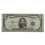 1953-A* $5.00 Silver Certificate VF (Fr#1656*) Star Note