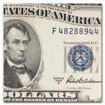 1953-A $5.00 Silver Certificate VG/VF (Fr#1656)