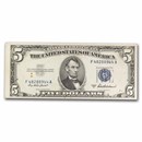 1953-A $5.00 Silver Certificate VG/VF (Fr#1656)