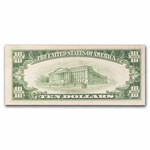 1953-B $10 Silver Certificate VF (Fr#1708)