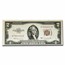 1953-B $2.00 U.S. Notes Red Seal XF (Fr#1511)