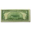 1953-B $5.00 U.S. Note Red Seal Avg Circ VG/VF (Fr#1534)