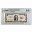 1953-C $2.00 U.S. Note Red Seal CU-64 EPQ PMG (Fr#1512)