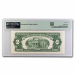 1953-C $2.00 U.S. Note Red Seal CU-64 EPQ PMG (Fr#1512)
