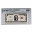 1953-C $2.00 U.S. Note Red Seal CU-66 EPQ PMG (Fr#1512)