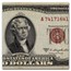 1953-C $2.00 U.S. Note Red Seal VF (Fr#1512)