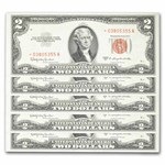 1953-C* $2.00 U.S. Notes Red Seal CU (Fr#1512*) 43 Consecutive