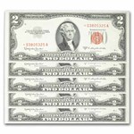 1953-C* $2.00 U.S. Notes Red Seal CU (Fr#1512*) 43 Consecutive