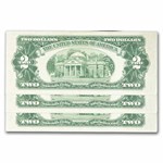 1953-C* $2.00 U.S. Notes Red Seal CU (Fr#1512*) 43 Consecutive