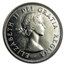 1953 Canada Silver 50 Cents Elizabeth II BU/Prooflike