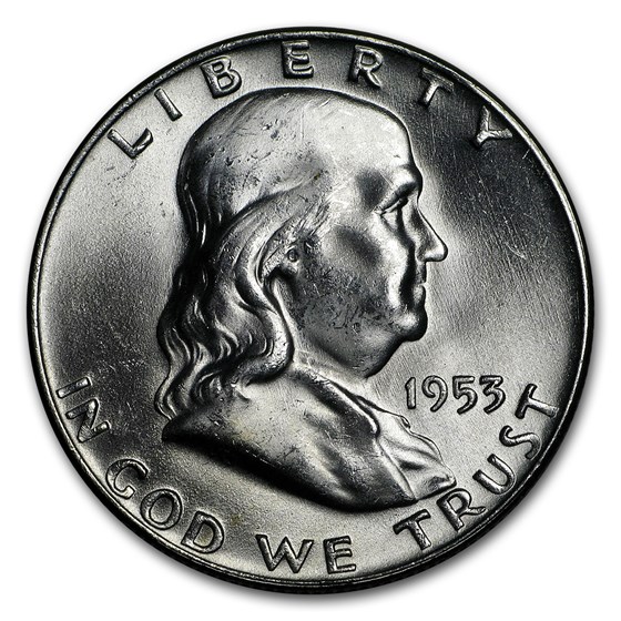 1953-D Franklin Half Dollar BU 1953-D Franklin Half Dollar BU