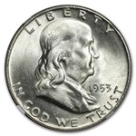 1953-D Franklin Half Dollar MS-64 NGC