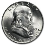 1953-D Franklin Half Dollar MS-64 PCGS (FBL)