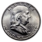 1953-D Franklin Half Dollar MS-65 PCGS (FBL)