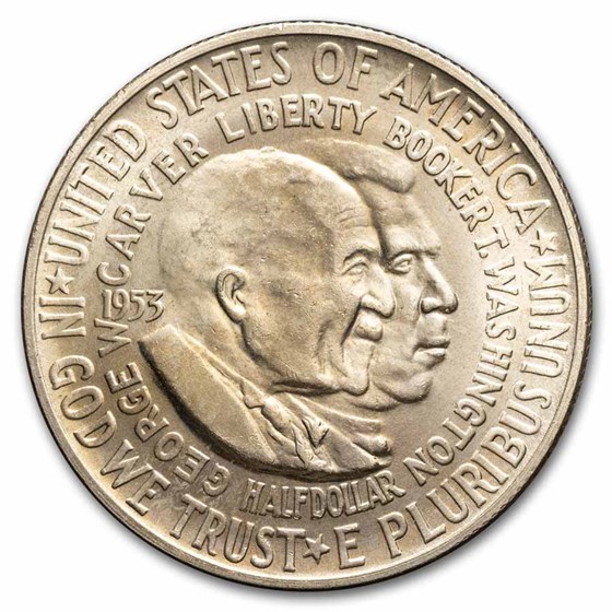 1953-D Washington-Carver Half Dollar BU 1953-D Washington-Carver Half Dollar BU