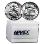 1953 Franklin Half Dollar 20-Coin Roll BU