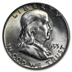 1953 Franklin Half Dollar MS-64 PCGS