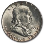 1953 Franklin Half Dollar MS-65 PCGS