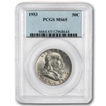 1953 Franklin Half Dollar MS-65 PCGS