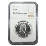 1953 Franklin Half Dollar PF-68 NGC
