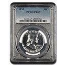 1953 Franklin Half Dollar PR-65 PCGS