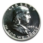 1953 Franklin Half Dollar PR-66 PCGS