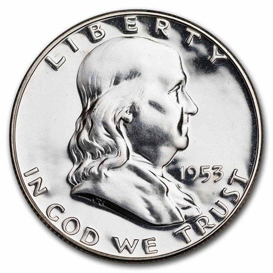 1953 Franklin Half Dollar Proof 1953 Franklin Half Dollar Proof
