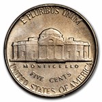 1953 Jefferson Nickel 40-Coin Roll BU