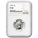 1953 Jefferson Nickel PF-68 NGC
