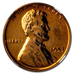 1953 Lincoln Cent PF-65 NGC (Red)