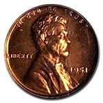 1953 Lincoln Cent PF-67 NGC (Red)