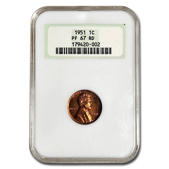1953 Lincoln Cent PF-67 NGC (Red) 1953 Lincoln Cent PF-67 NGC (Red)