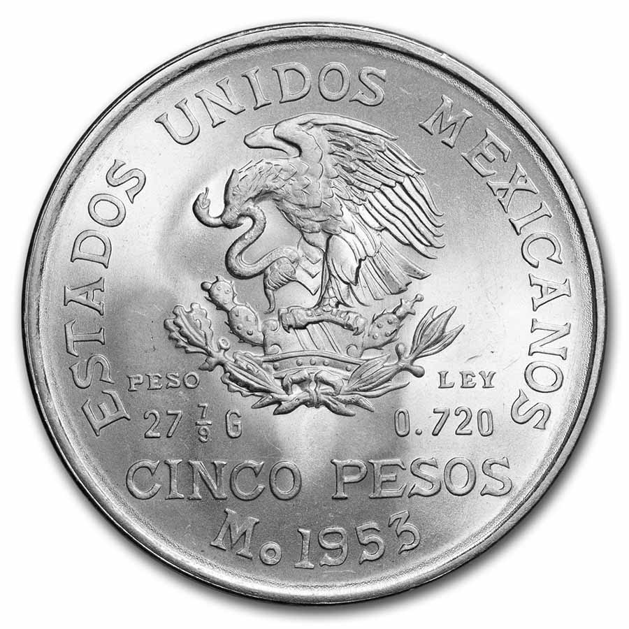 5 Pesos (Bicentennial of Hidalgo's Birth) - Mexico – Numista