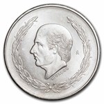 1953 Mexico Silver 5 Pesos Hidalgo BU