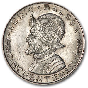 1953 Panama Silver AU/Unc 1953 Panama Silver AU/Unc